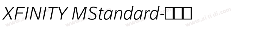 XFINITY MStandard字体转换